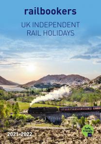 Cover of UK Independent Rail Holidays 2021/22