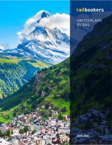 Cover of Switzerland By Rail 2025 - 2026